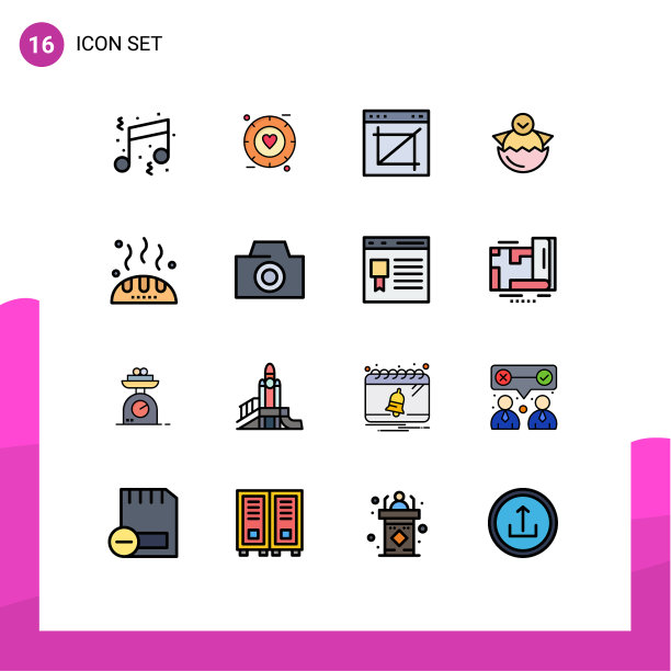 为卷筒纸设置16条通用平色填充线图片下载