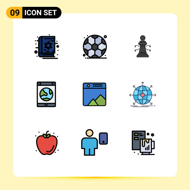 设置9填充线平面颜色的网格为照片图片下载