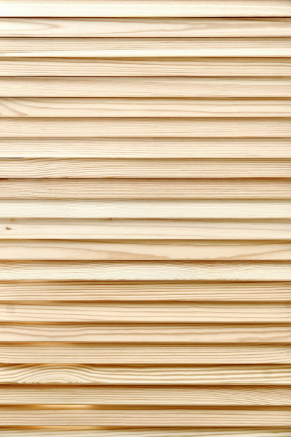 用薄木板和木制品制成的木制百叶窗图片下载