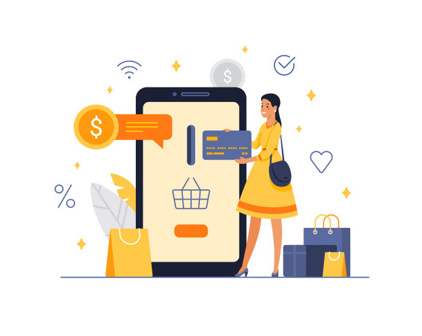 在移动应用程序中通过信用卡支付购买图片下载