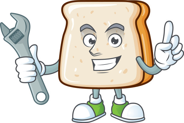 吉祥物的设计理念是切面包机图片下载