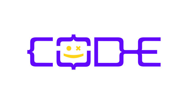 代码极客标识设计模板。软件公司标识模板设计。图片下载