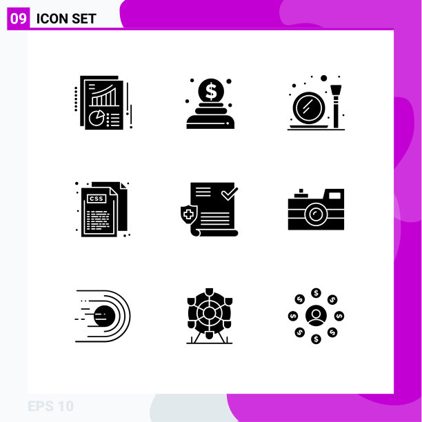 通用图标符号组9现代立体图片下载