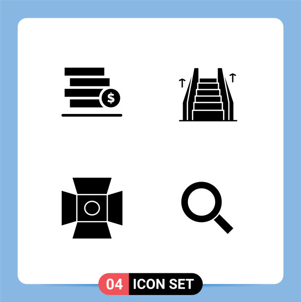现代set solid象形文字货币图片下载
