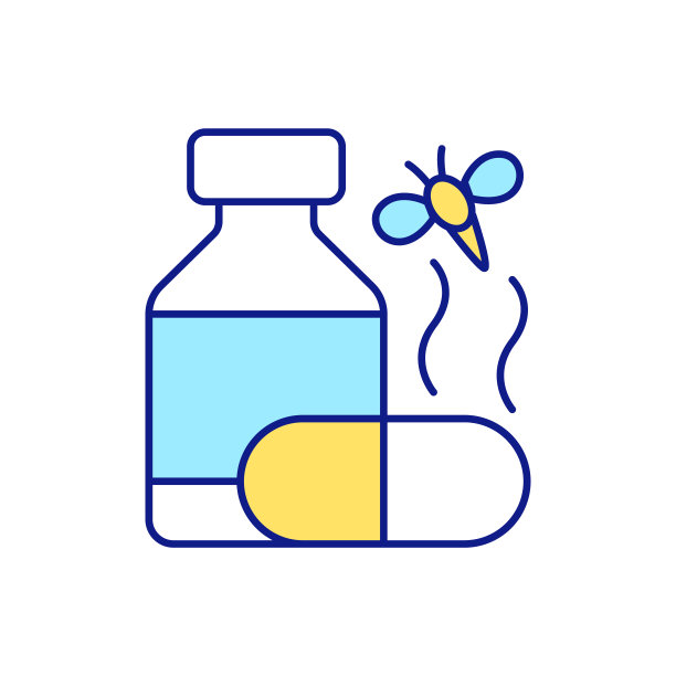 有化学成分改变的风险RGB颜色图标图片下载