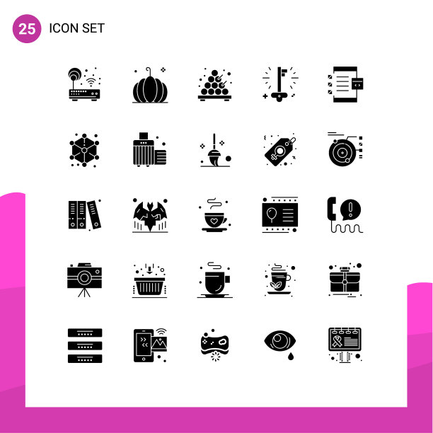 通用图标符号组25现代立体图片下载