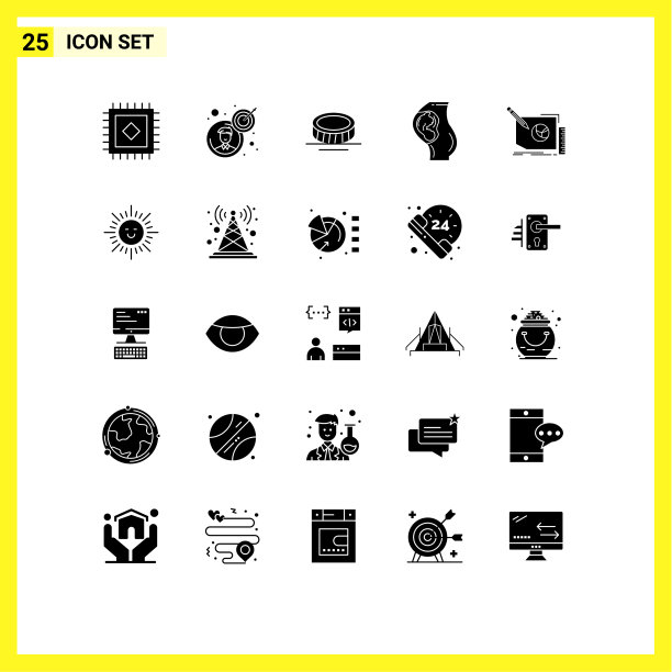 为页面设置25个商业实体符号包图片下载