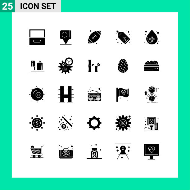 通用图标符号组25现代立体图片下载