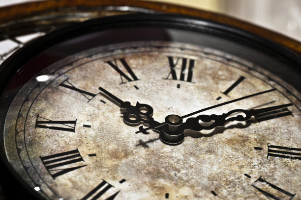 抽象复古和古董风格时钟图片下载