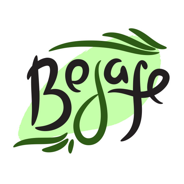 安全——简单的激励励志名言。手绘字体。打印励志海报，t恤，袋子，杯子，卡片，传单，贴纸，徽章。优雅向量写图片下载