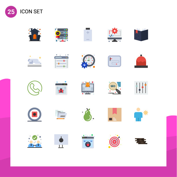 现代设25平色和符号等图片下载