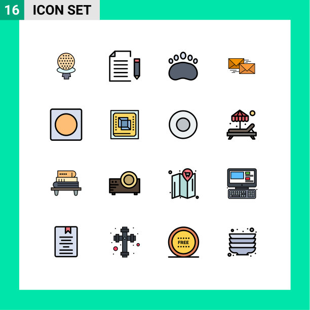 在网格上设置16条平色填充线图片下载