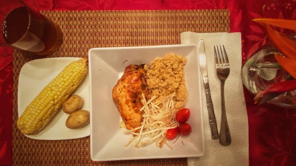 下午的午餐图片下载