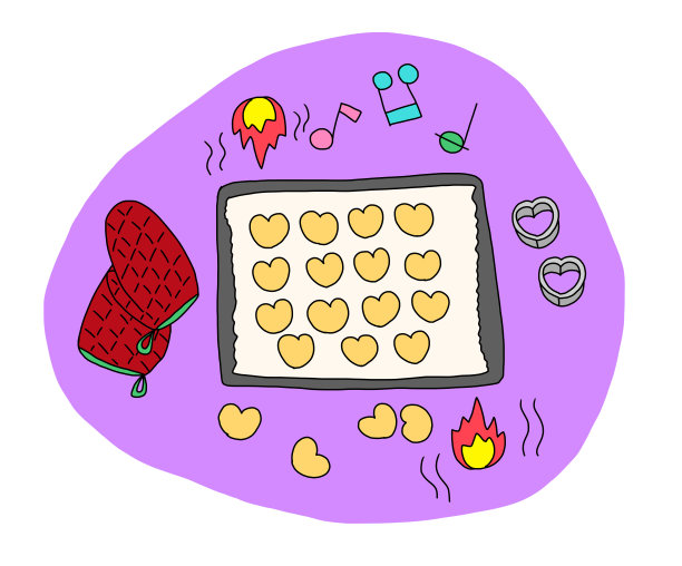 图片说明:用手工制作的饼干烘烤饼干图片下载