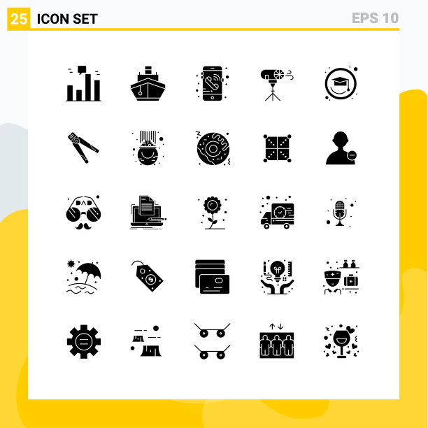 主题立体符号和可编辑符号的25个图片下载
