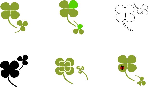 三叶草标志图片下载