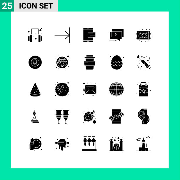 主题立体符号和可编辑符号的25个图片下载