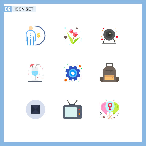 通用图标符号组9现代扁平图片下载