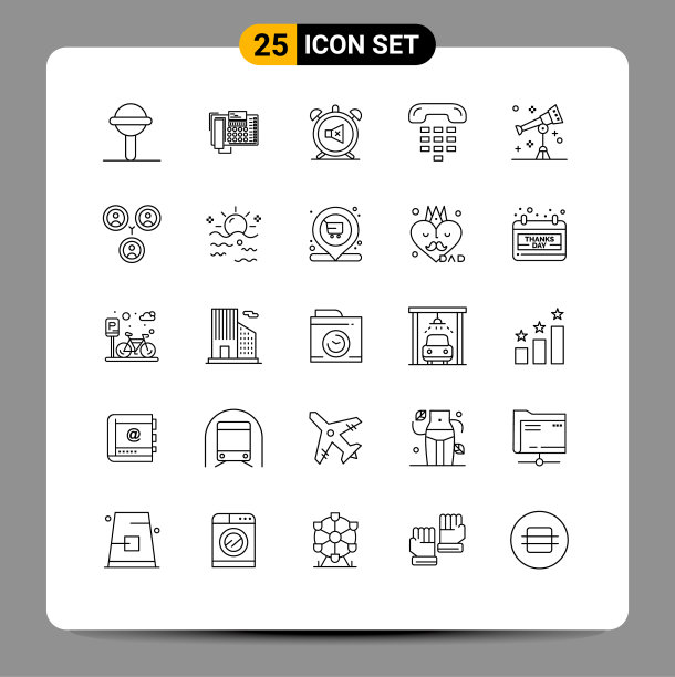 为网页和手机设置了25条通用线图片下载