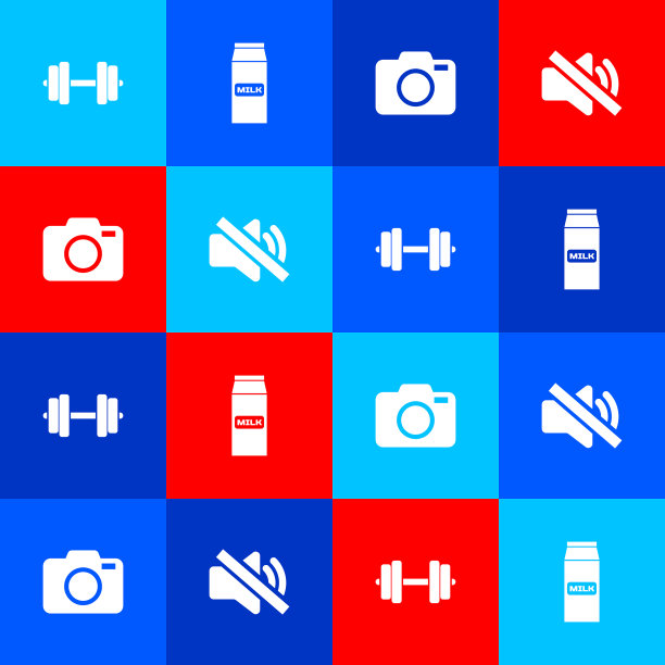 设置哑铃纸包装牛奶相机图片下载