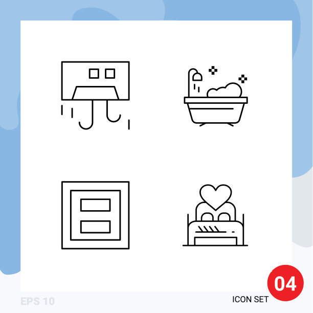 现代设置4填充线平色和图片下载