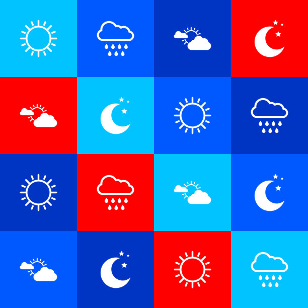 日落云与雨和云天气图片下载