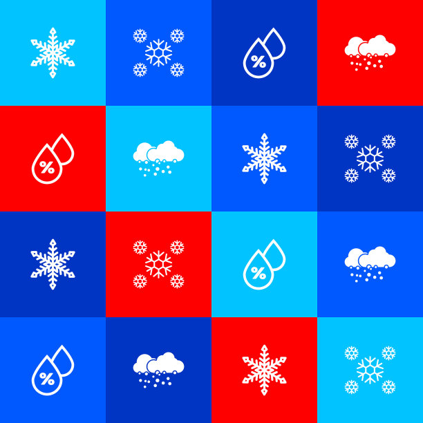 集雪花水滴百分率与云图片下载