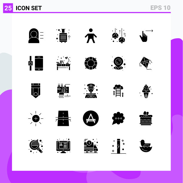 通用图标符号组25现代立体图片下载