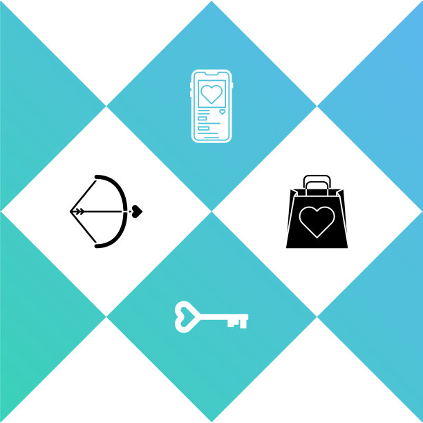 将弓和箭键设为心形可移动图片下载