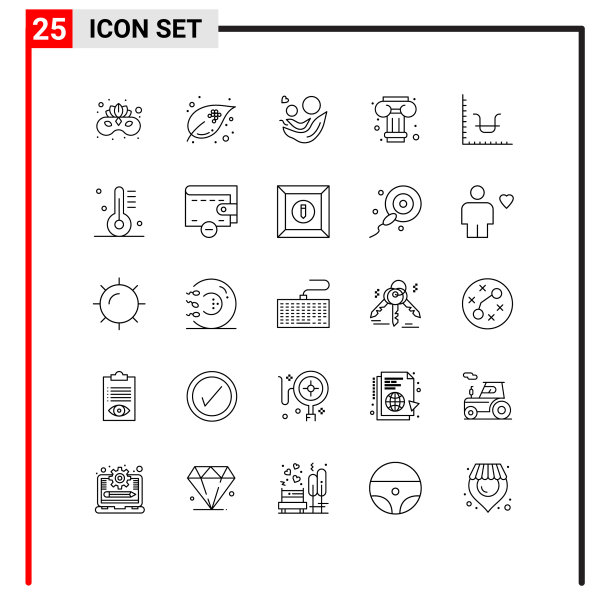 组25行符号和符号为金融图片下载