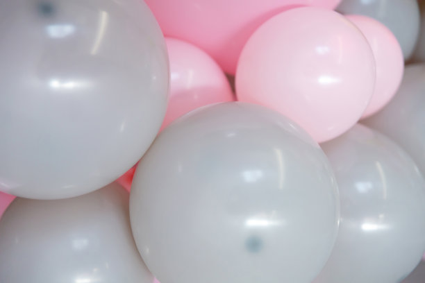 气球的节日背景。生日和情人节。贺卡图片下载