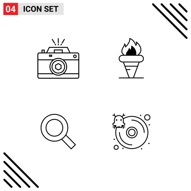 第四组填充线和平色标志图片下载