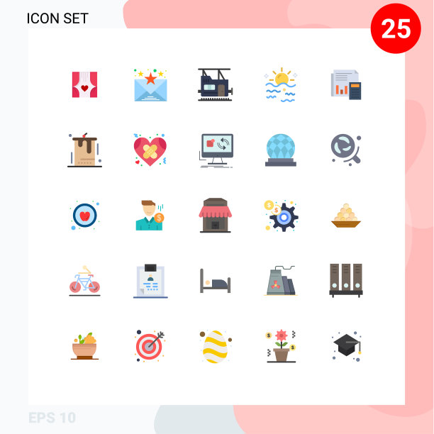 组25现代平面颜色设置会计图片下载