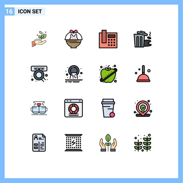 平色填充线包16通用图片下载