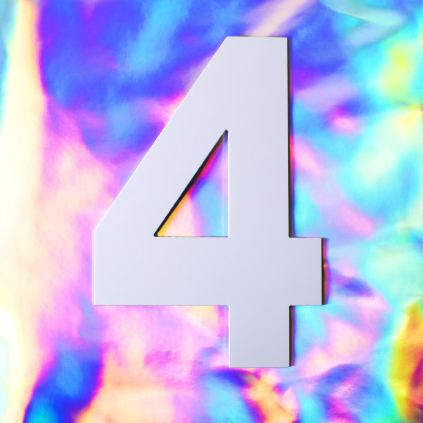 全息纹理背景的第四张。彩色反光织物。图片下载