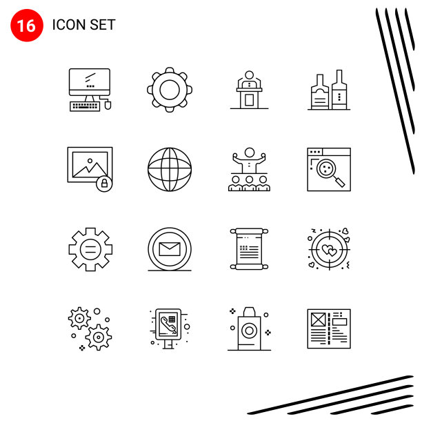 16组现代概述设置为酒精图片下载