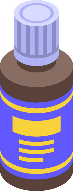 玻璃精油图标等距风格图片下载