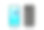 模拟照片孤立的手机显示主屏幕和背面。图片下载
