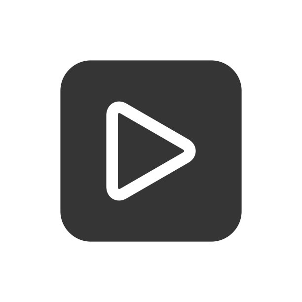 播放媒体按钮符号标志图标矢量图片下载