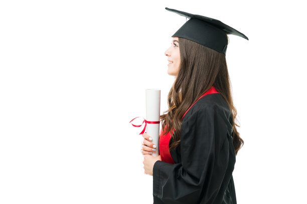 20多岁大学毕业的漂亮女人图片下载