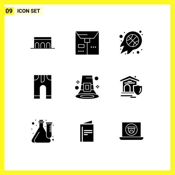 9 .用户界面立体字形包装现代标识图片下载