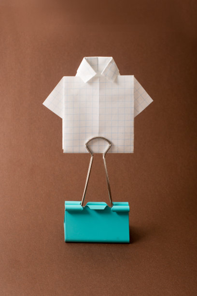 纸男衬衫折纸生意父亲节图片下载