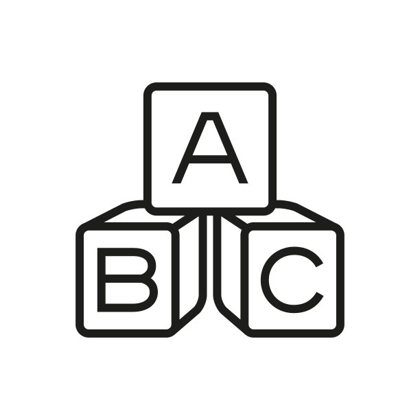 字母积木图标图片下载