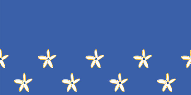 花瓣框边框无缝重复图案设计图片下载