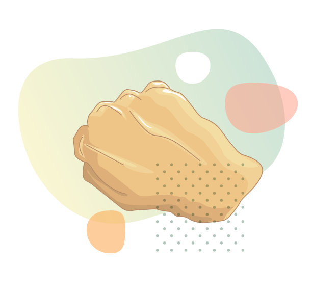 人的手-打孔手势-插图图片下载