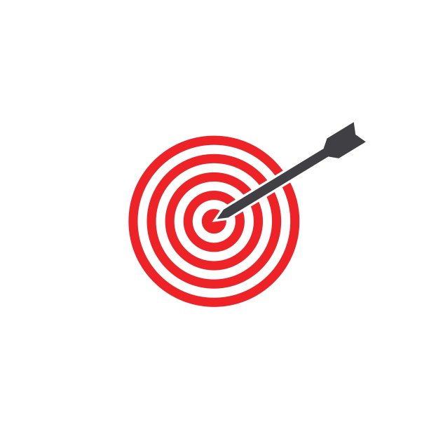 目标图标矢量插图图片下载
