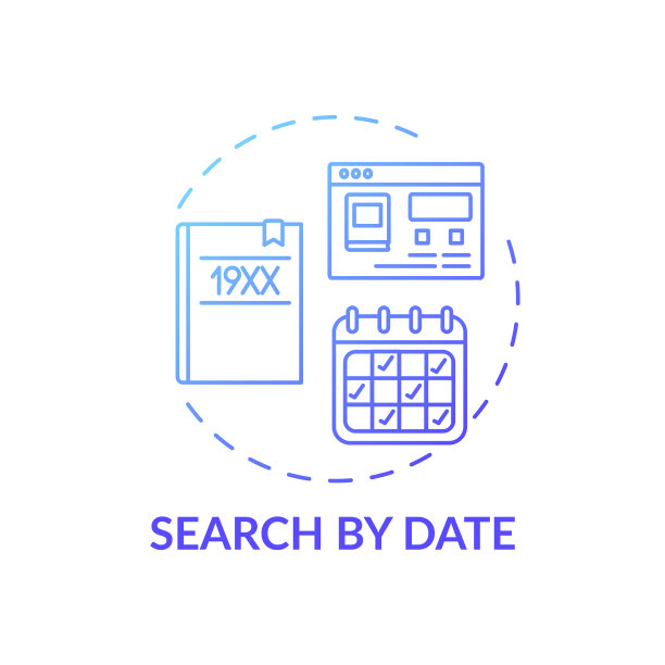搜索日期概念图标图片下载