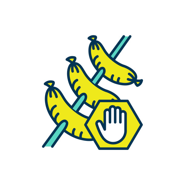 垃圾食品垃圾RGB颜色图标图片下载