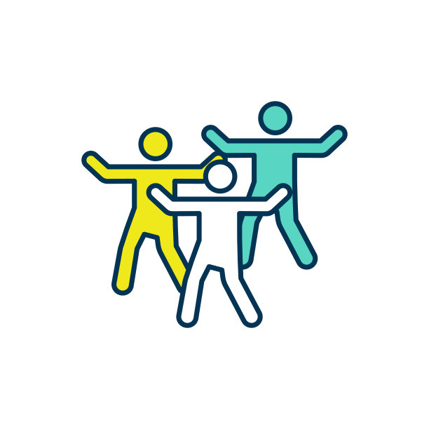 身体运动疗法RGB颜色图标图片下载