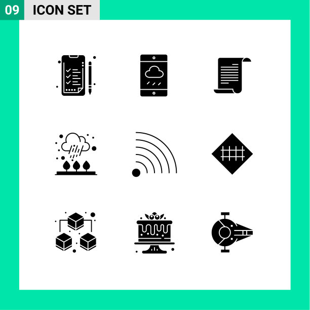 通用图标符号组9现代立体图片下载